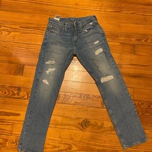 Levi’s 502 red tab jeans